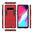 Slim Armour Tough Shockproof Case & Stand for Samsung Galaxy S10 5G - Red